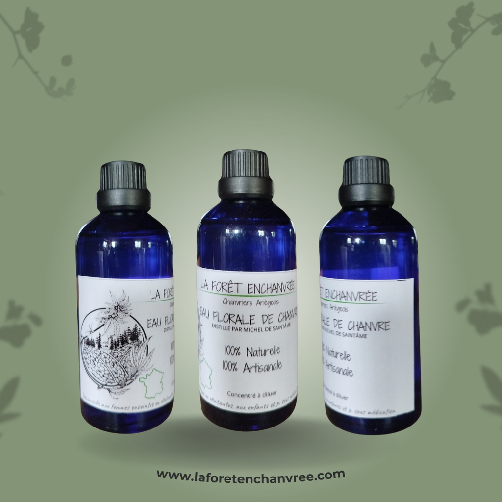 Eau florale de Chanvre - 100ml
