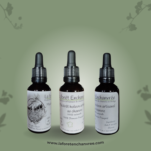 Macérât Huileux au Chanvre - 30 ml